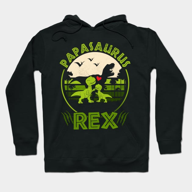 Father's Day Papa Saurus Rex Hoodie by Emart